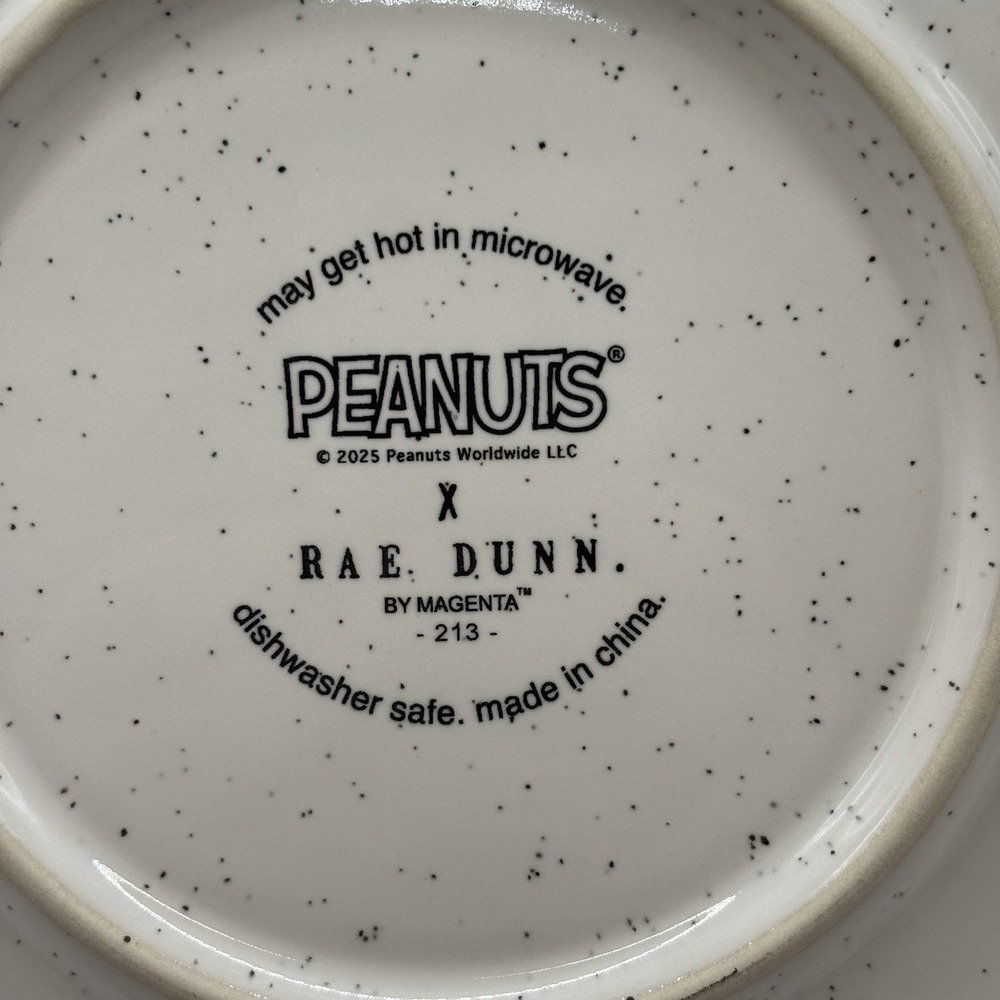 New Rae Dunn x Peanuts Snoopy Woodstock The Giving Plate Thanksgiving‎ - Picture 6 of 7